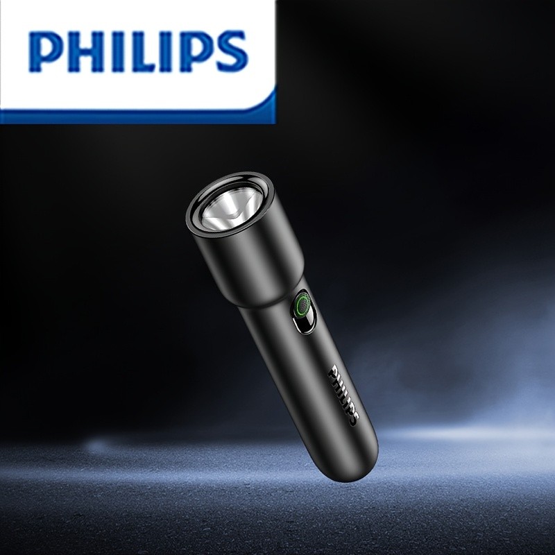 Philips 1235 Rechargeable Flashlight | High Brightness, Super Bright LED Flashlight