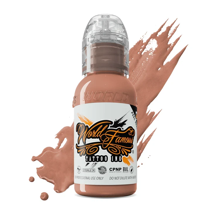 Bright Peach  World Famous Ink