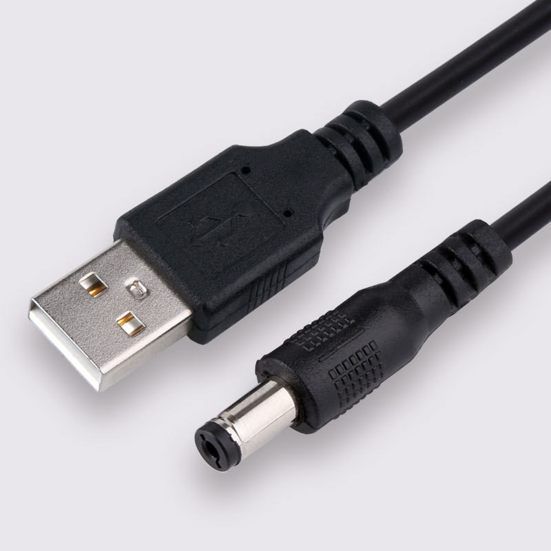USB To 5521DC Plug DC55 21 Head Power Cord DC55 DC Power Cord
