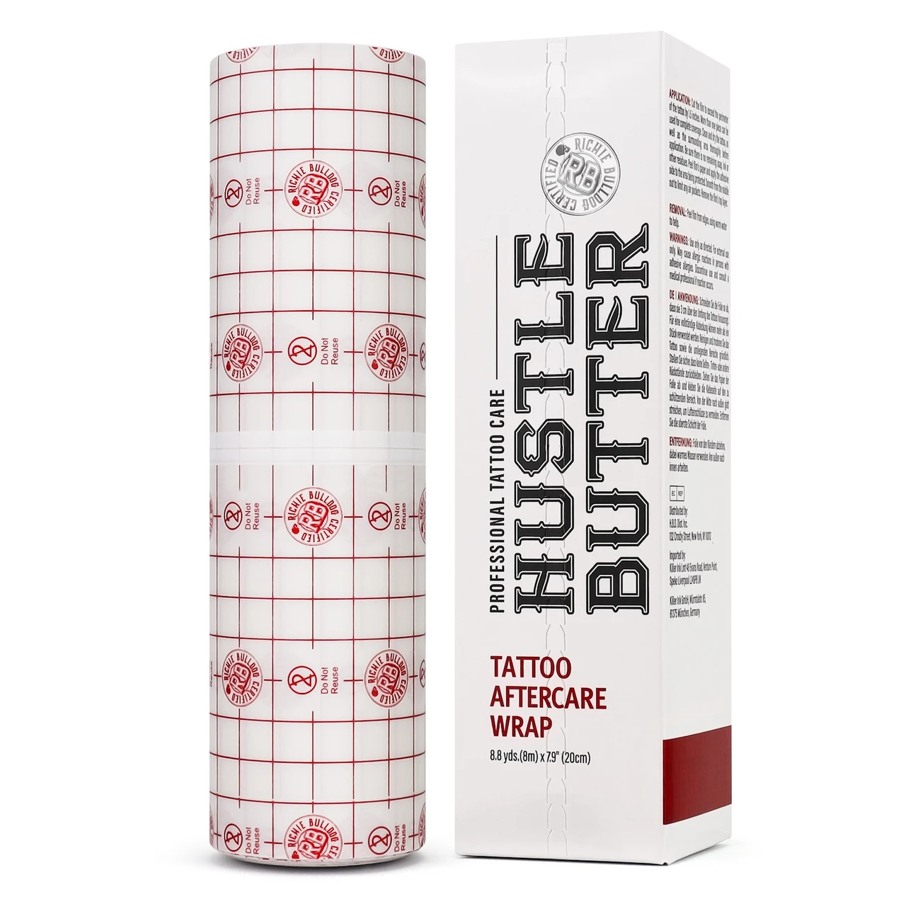 Hustle Butter Tattoo Aftercare Wrap  Professional Size 20cm x 8m