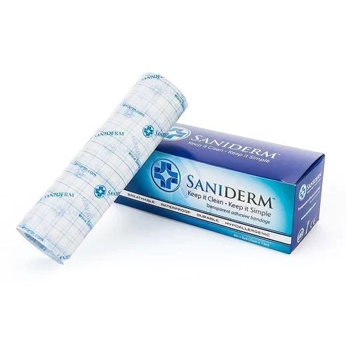 Saniderm Tattoo Aftercare Transparent Adhesive Bandage  20cm x 7.5m Roll
