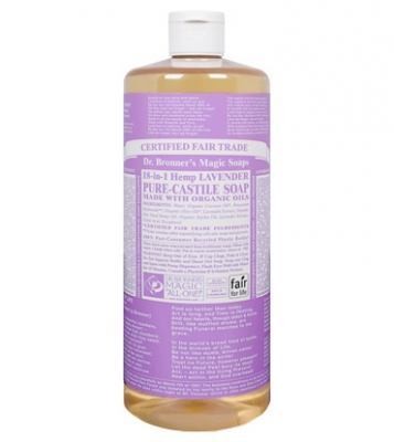 Dr. Bronners Magic Soaps Lavender Pure-Castile Soap  32oz. Bottle