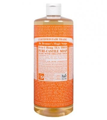 Dr. Bronners Magic Soaps Tea Tree Pure-Castile Soap  32oz. Bottle