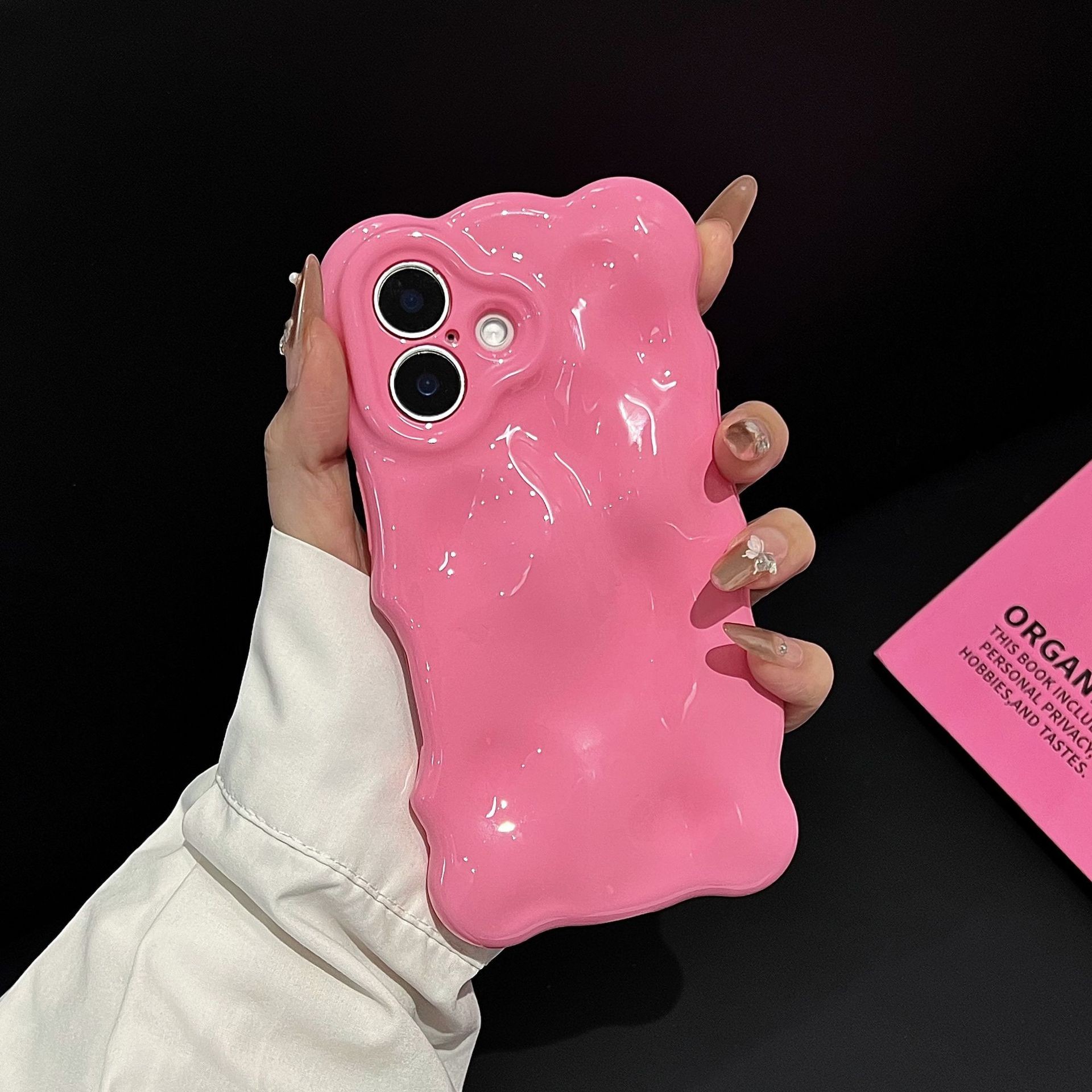 Creative And Versatile Macaron Solid Color Phone Case