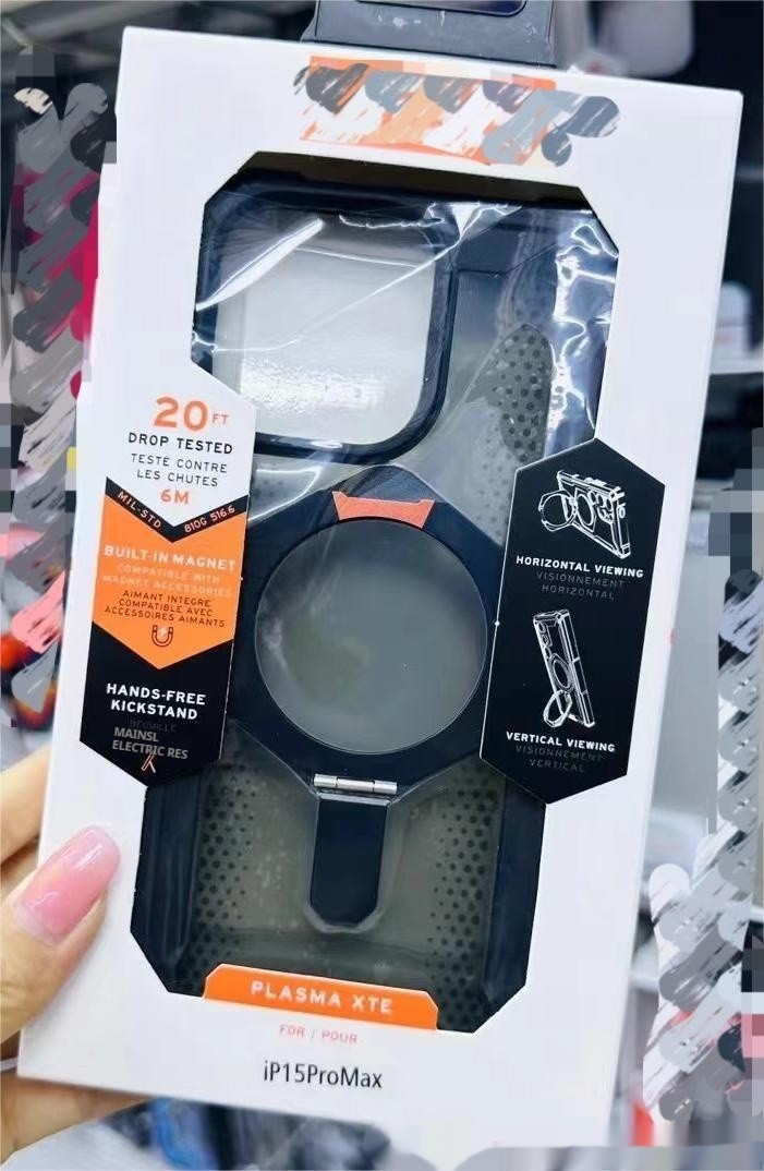 Drop-resistant Magnetic Suction With Bracket Phone Case