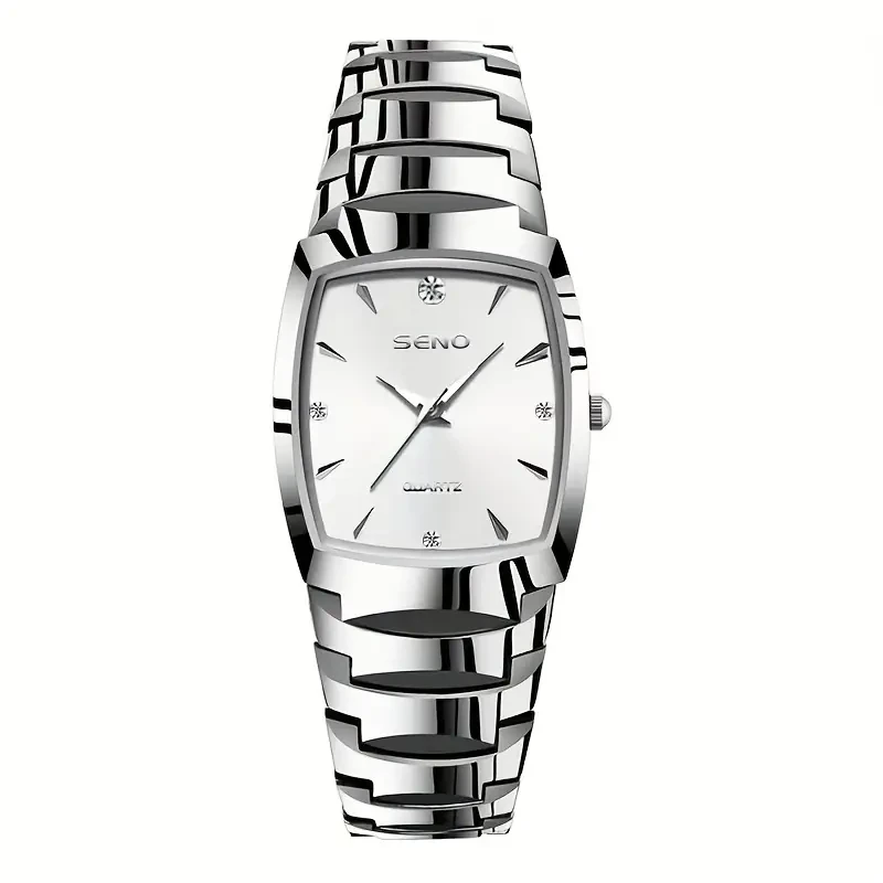 Retro Square Mens Business Watch