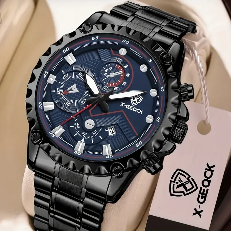 Black Samurai Mens Quartz Watch