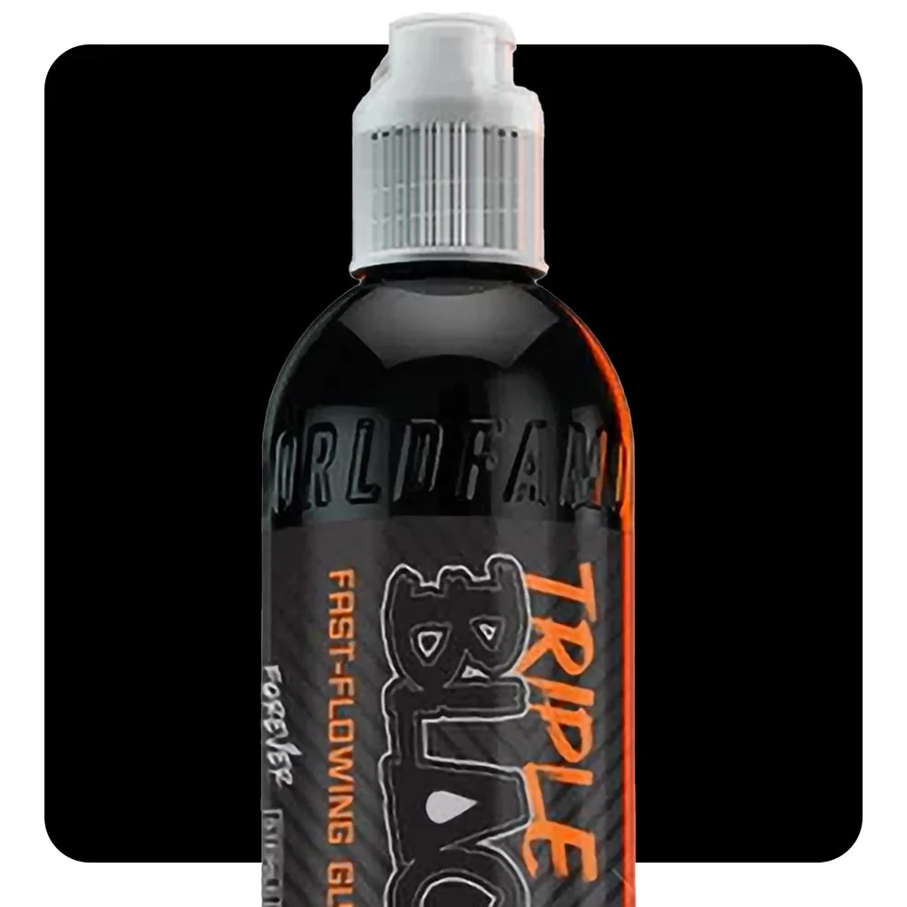 Triple Blackout Ink World Famous Pick Size