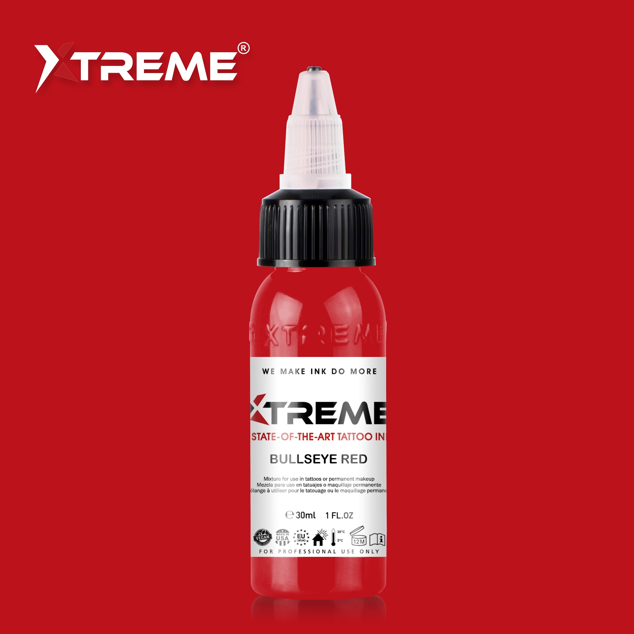 Bullseye Red  Xtreme Ink
