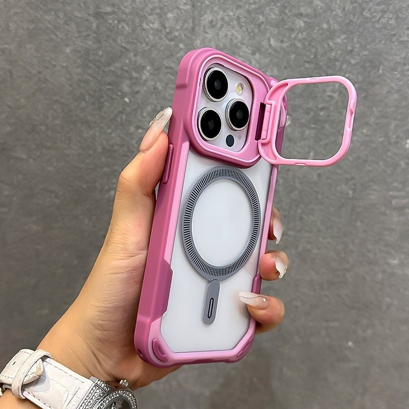 Lens Cover Bracket Phone Case Four-corner Drop-resistant Airbag Protective Cover