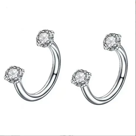 Double Nose Piercing One On Each Side