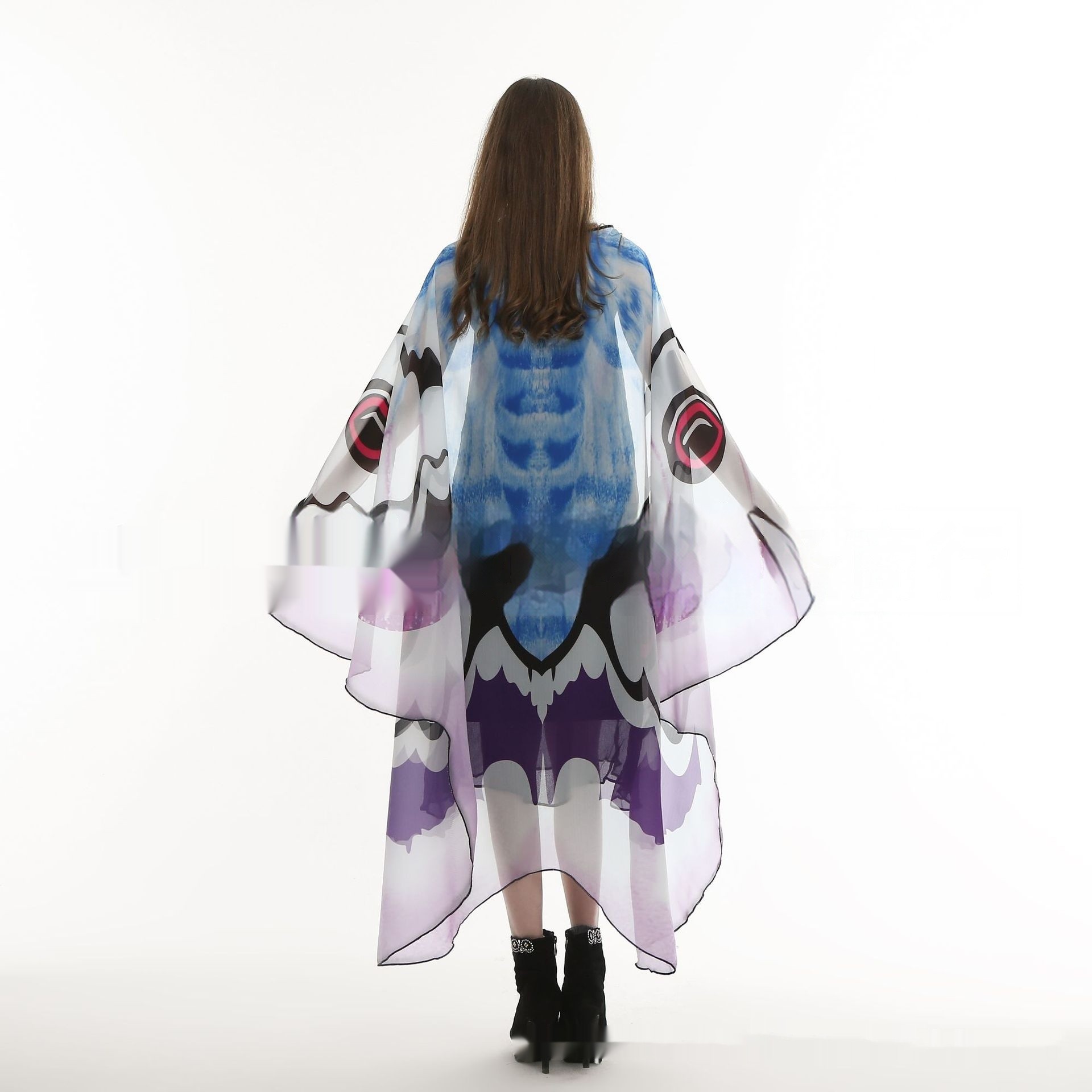 Fashion Halloween Shawl Decorative Butterfly Cloak
