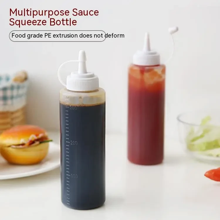 Food Grade Environmentally Friendly Plastic Jam Squeeze Bottle