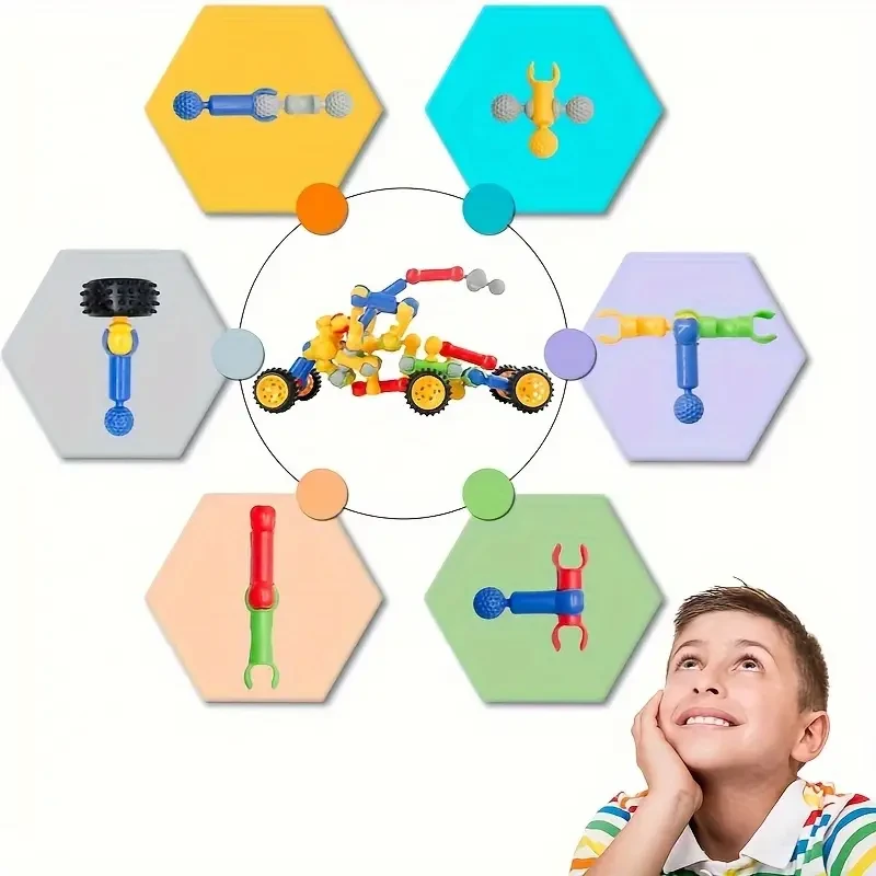 83pcs STEM Building Toy Set
