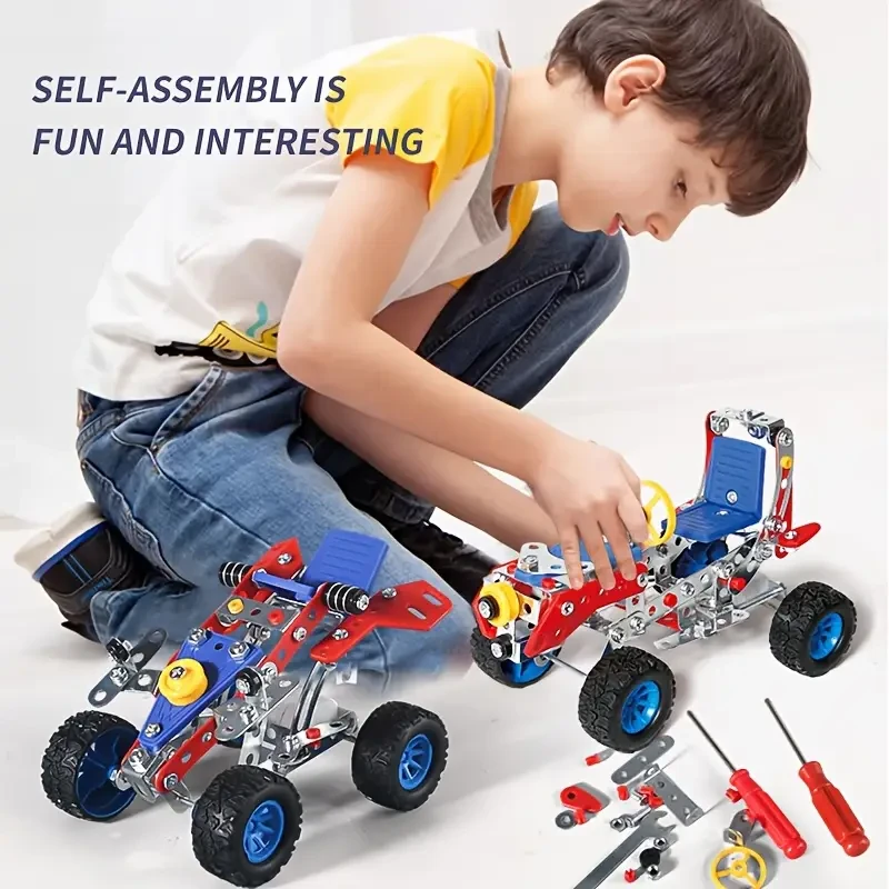 171pcs Retro Car Assembly Kit