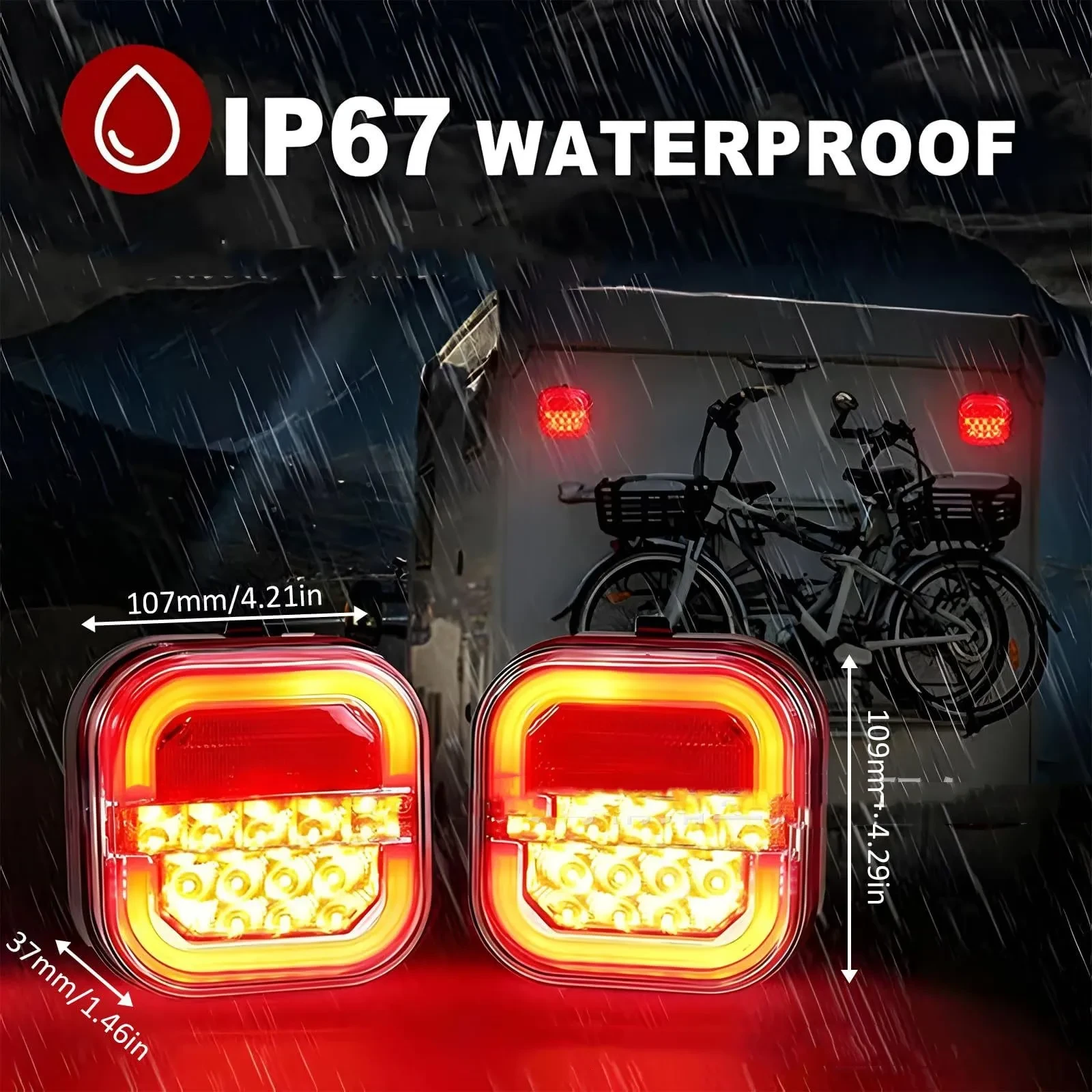 LED Cargo tTrailer Lights