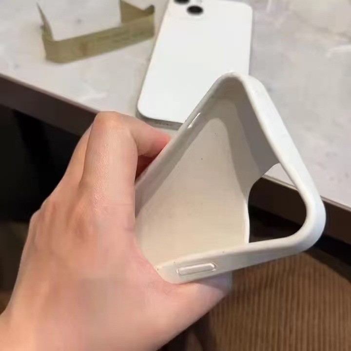 Solid Color Wheat Shell Phone Case Environmental Protection