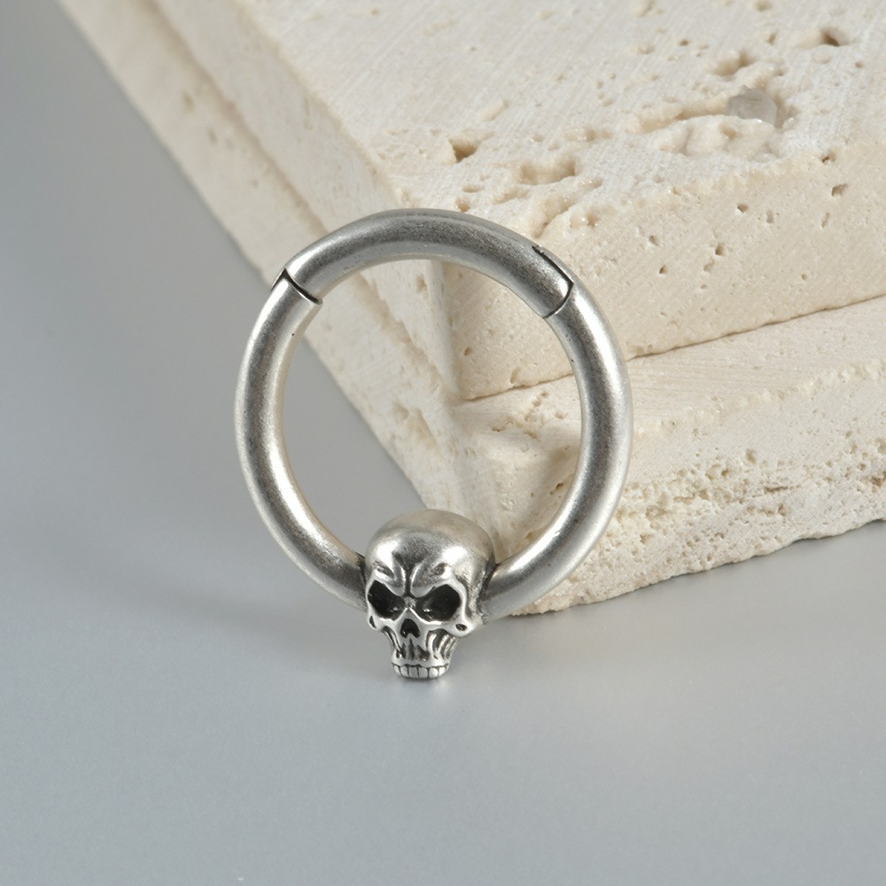 Vintage Puncture Ancient & Gold Antique Silver Copper Earrings