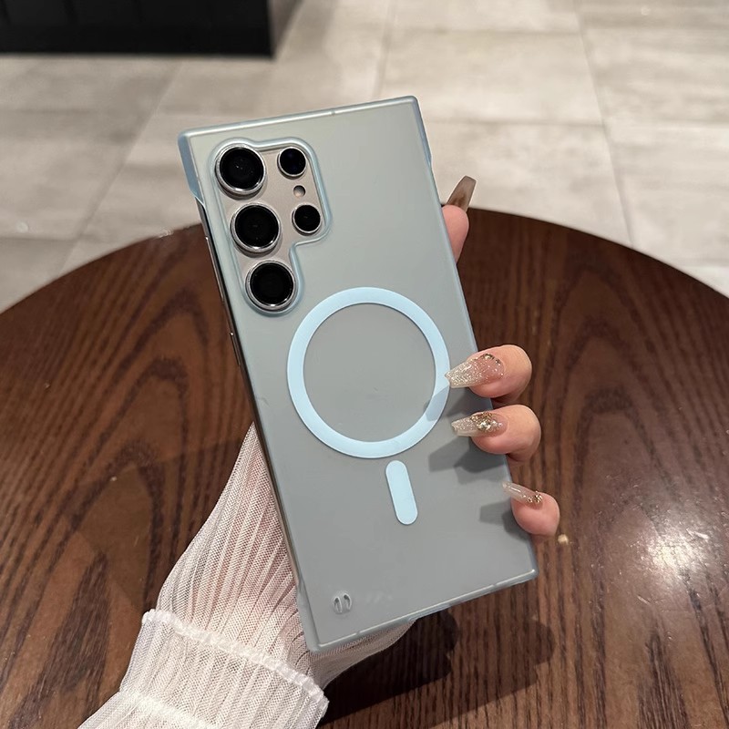 Frameless Ice Mist Magnetic Suction Ultra-thin Frosted Pc Apply Mechanically Phone Case