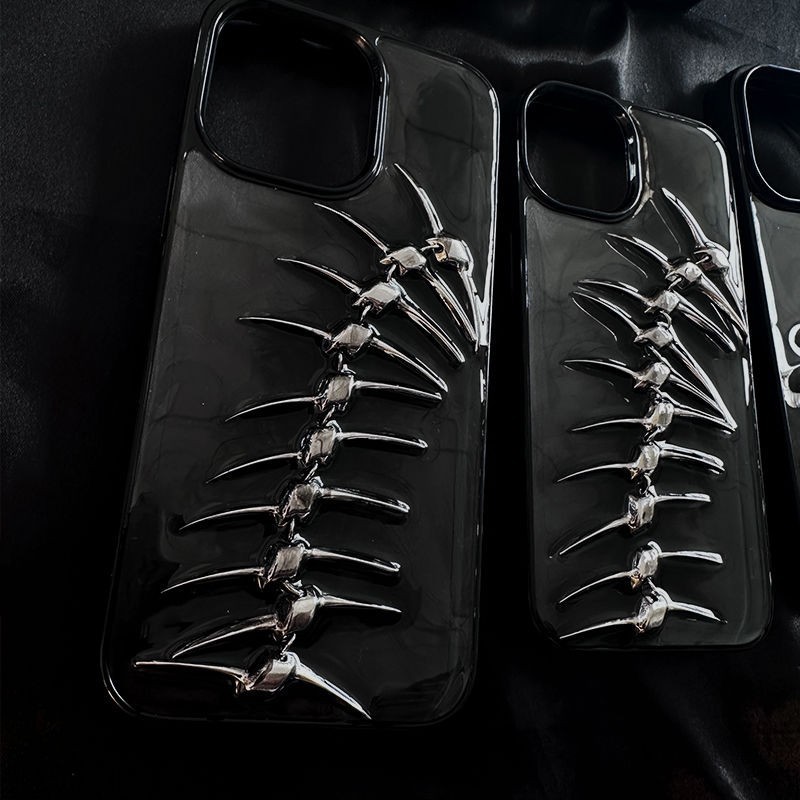 Blooming Fishbone Applicable To IPhone15promax Phone Case