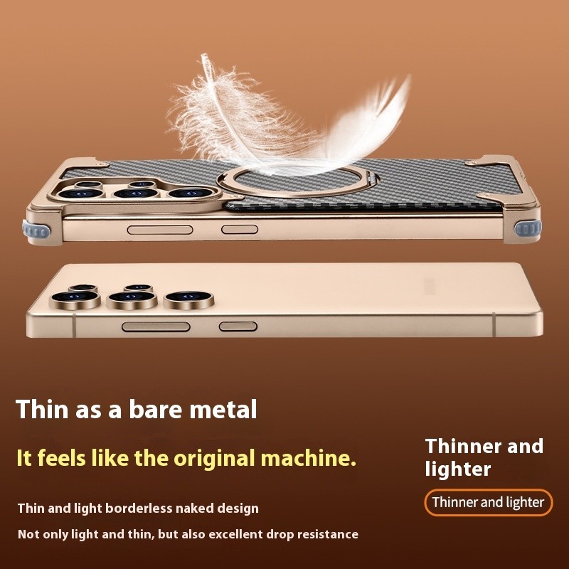 Shatter-resistant Fashion Personality Carbon Fiber Phone Shell