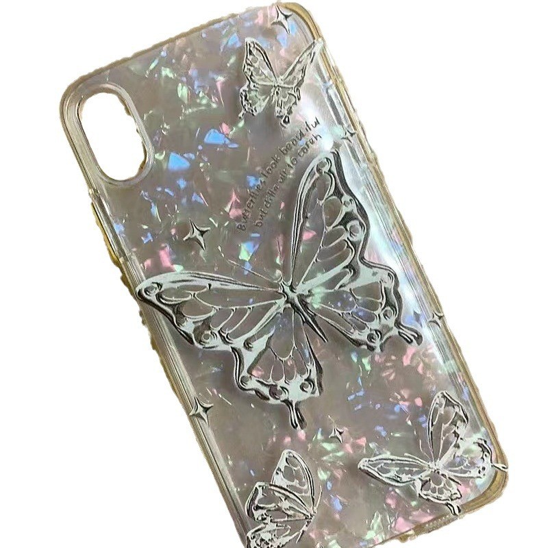 Fashion Personality Butterfly English Phone Case
