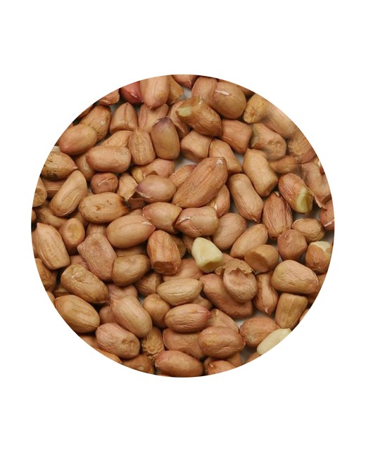 Natural Peanuts With Skin 35-40