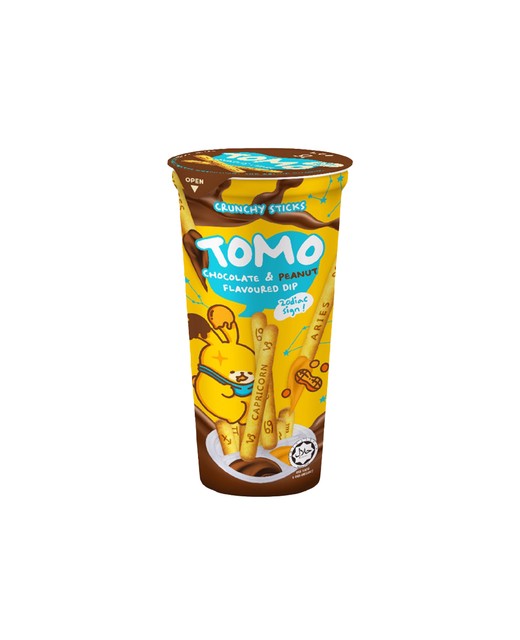 WIN2 Tomo Crunchy Stick Choco & Peanut 40g
