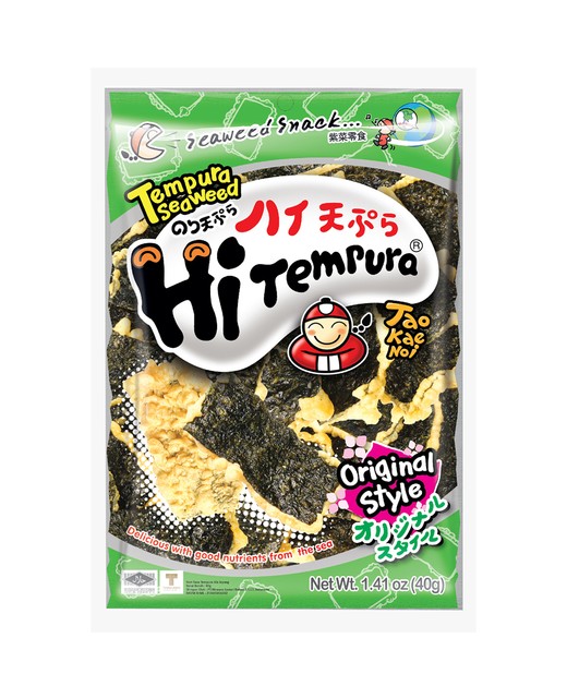 TAOKAENOI Tempura Seaweed (Original Style) 40g