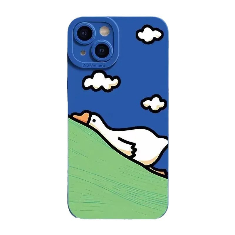Creative Cute Cartoon Duck Silicone Phone Case