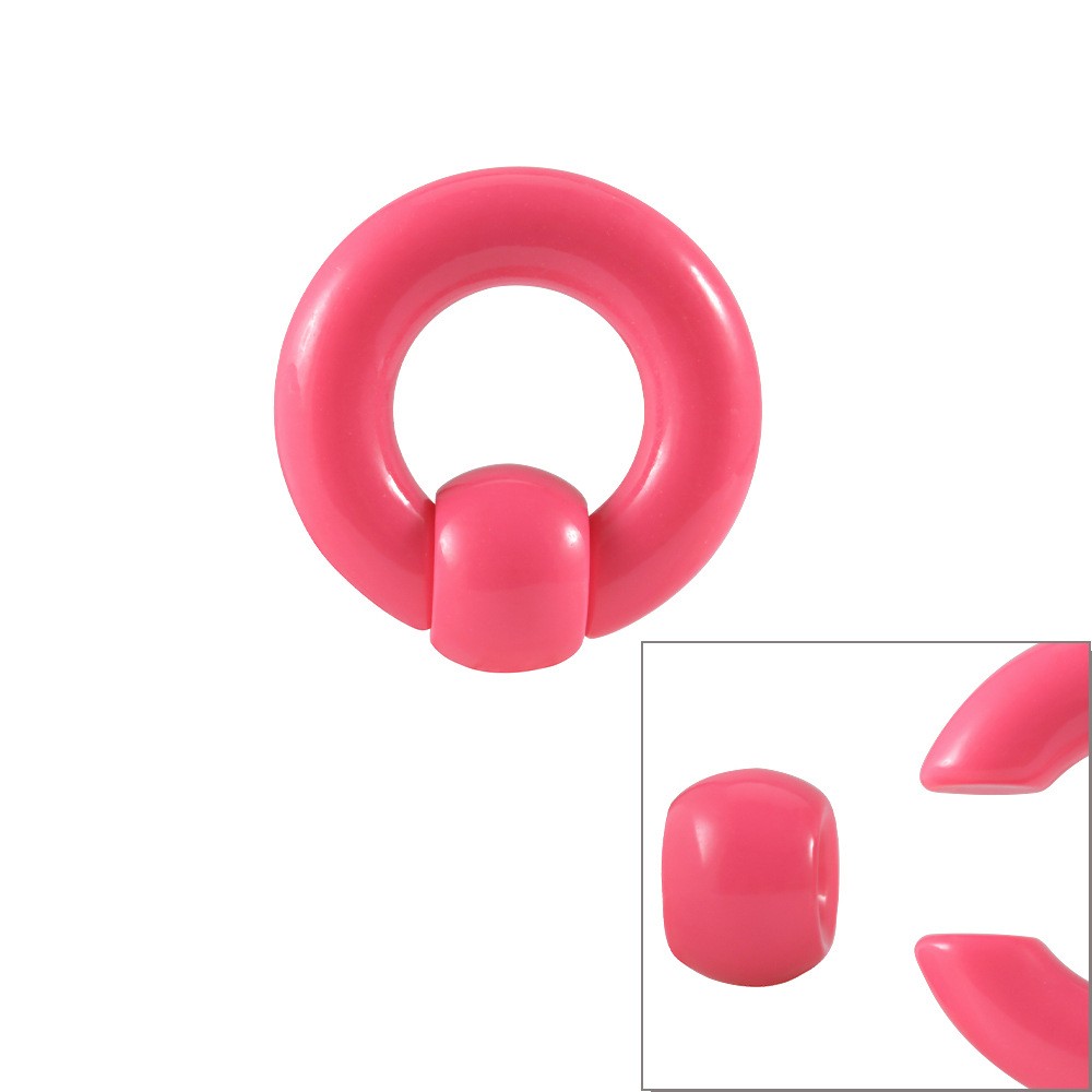 Big Size 11 Color Acrylic Bcr Card Ball Earrings