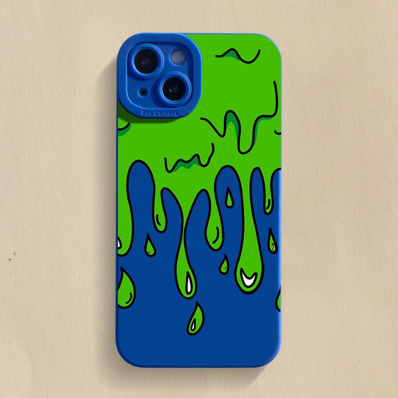 Paint Graffiti Contrast Color Phone Case