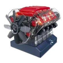 transparent engine model kit