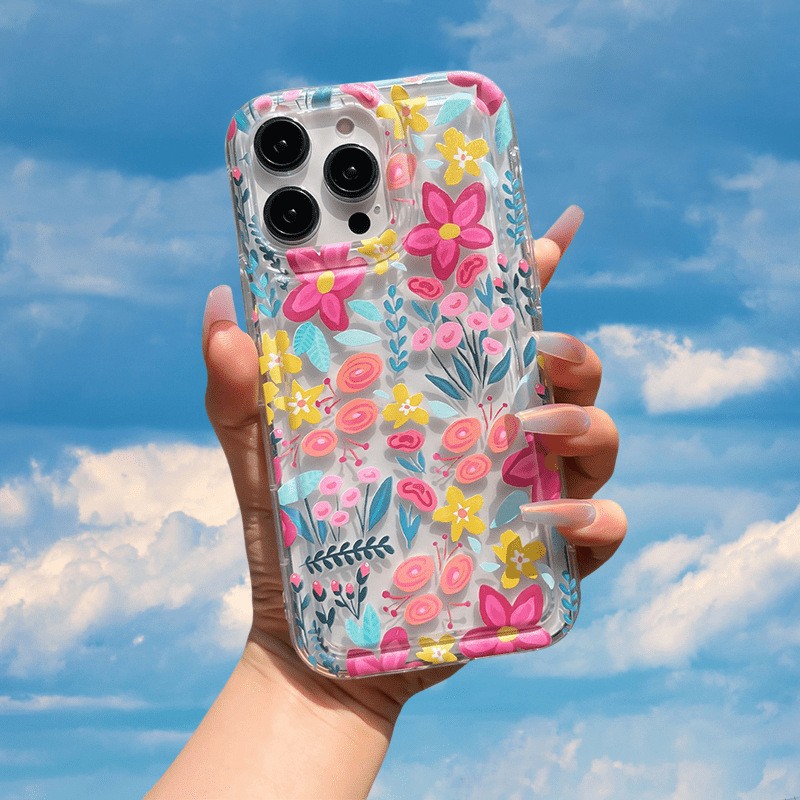 Colorful Bright Flower Airbag Phone Case