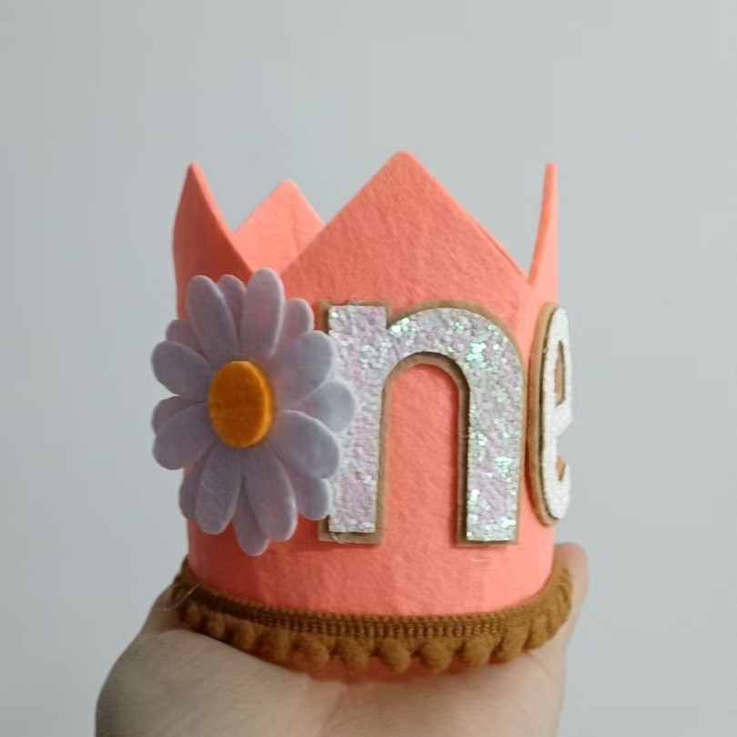 Children's Birthday Little Daisy Crown Decoration Birthday Border Crown Hat