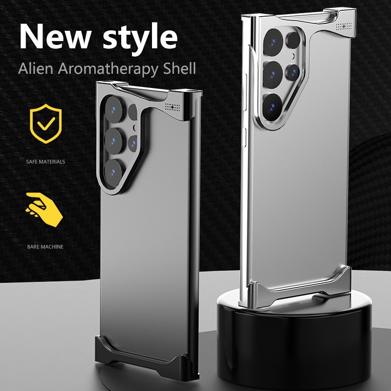 Special-shaped Aromatherapy Metal Drop-resistant Hollow Protective Cover