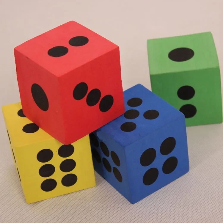 giant plush dice