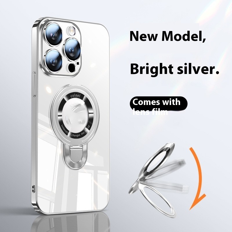 Phone Case Desert Gold Electroplating Pc Bracket