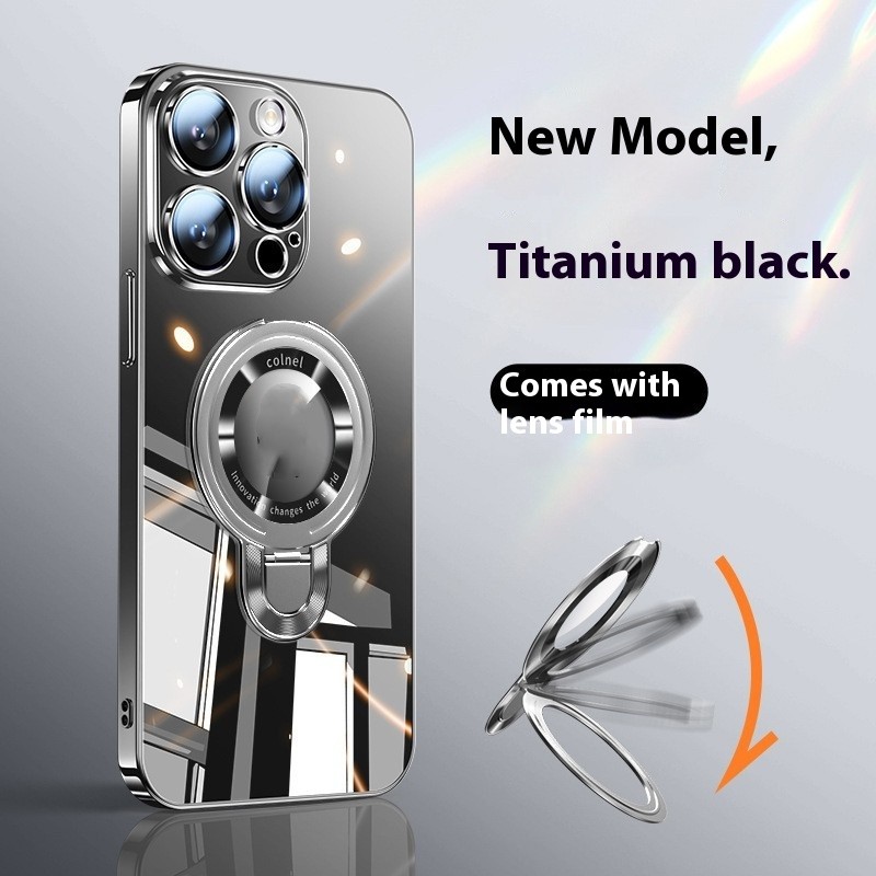 Phone Case Desert Gold Electroplating Pc Bracket