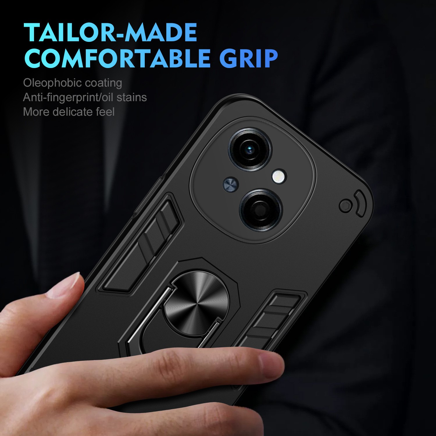 Applicable To Phone Case 360 Warrior HOT50 Bracket Note40 Protective Case