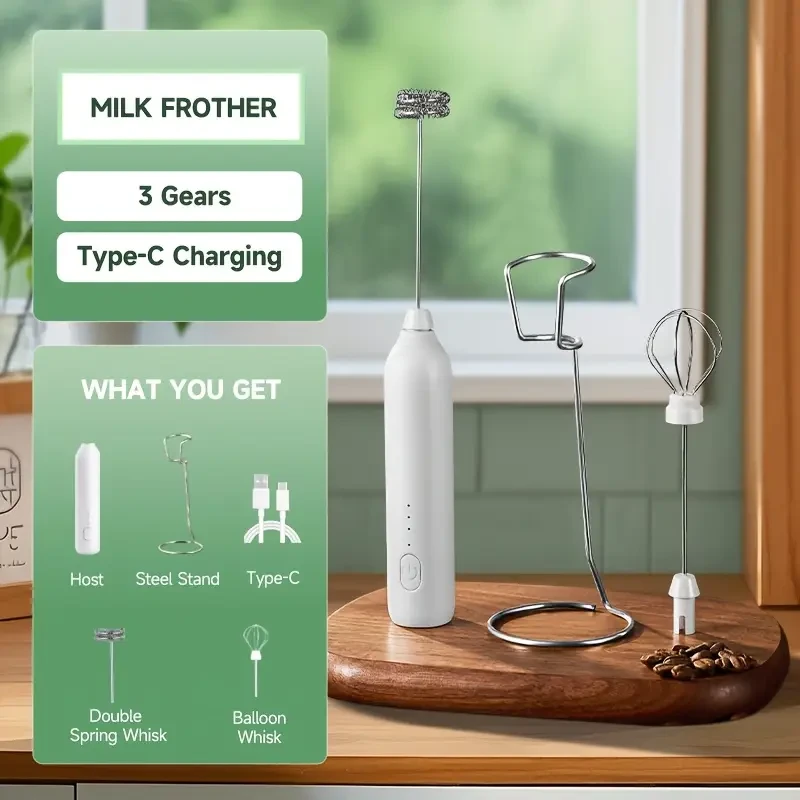 Electric Milk Frother 3-Speed