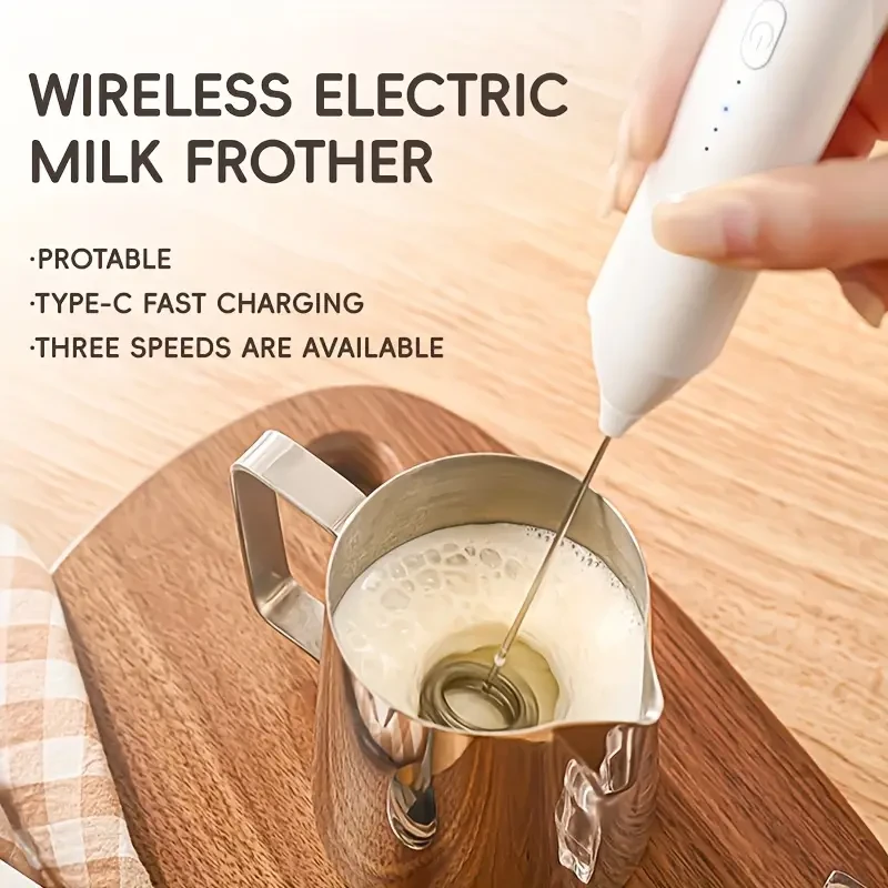 Electric Milk Frother 3-Speed