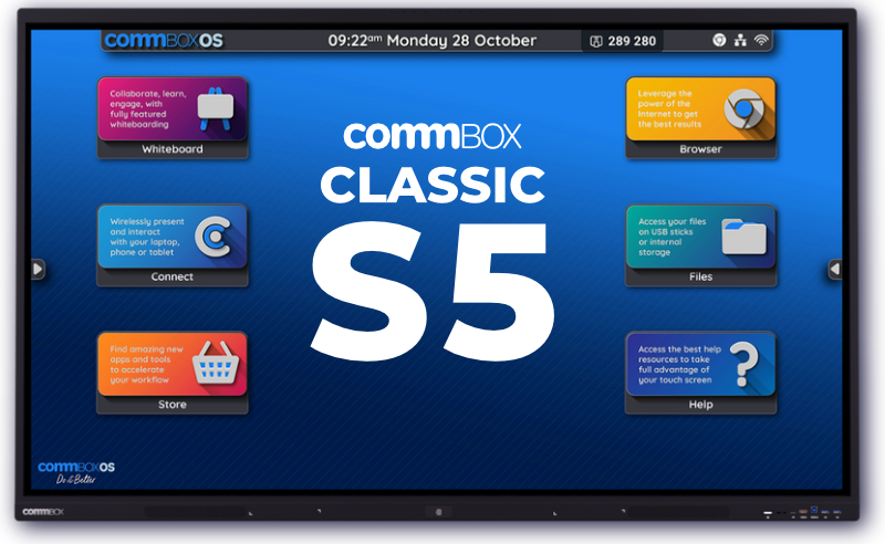 CommBox Interactive Classic S5 98" 4k Touchscreen
