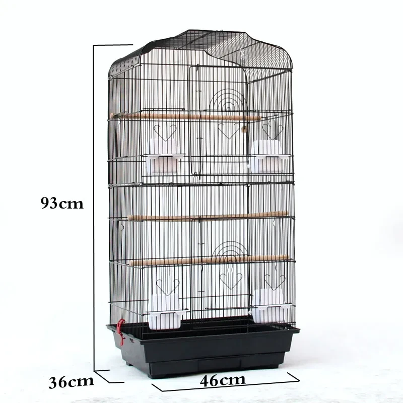 Portable Pet Display Wire Bird Parrot Cage