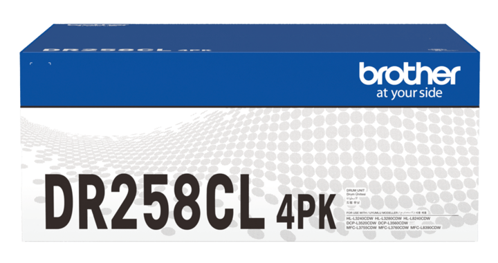Brother DR258CL4PK Drum Unit 4 Pack