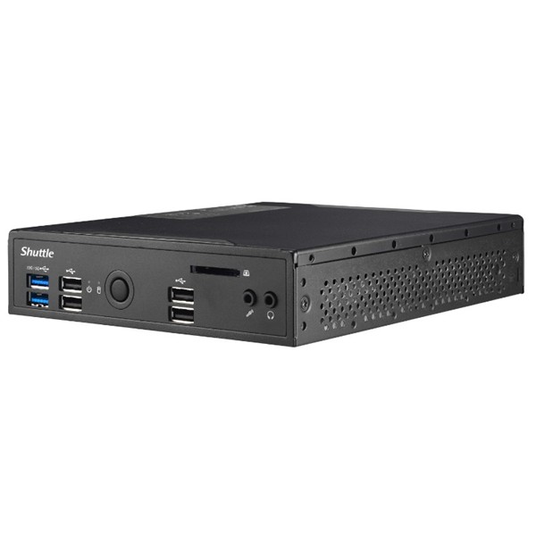 Shuttle DS20U Celeron 5205U 1.3L Fanless Barebones PC