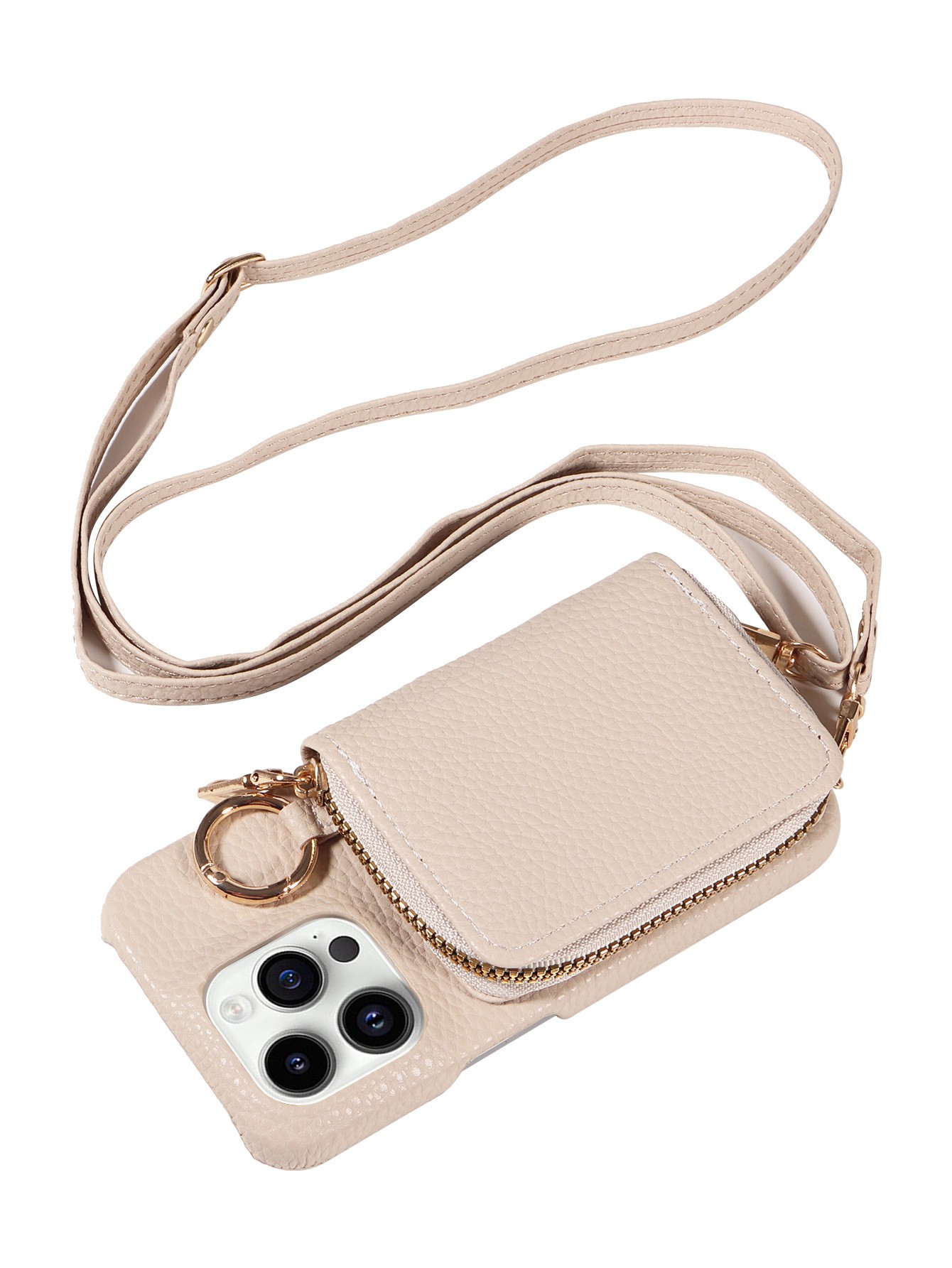 16promax Mobile Phone Leather Case Crossbody Organ