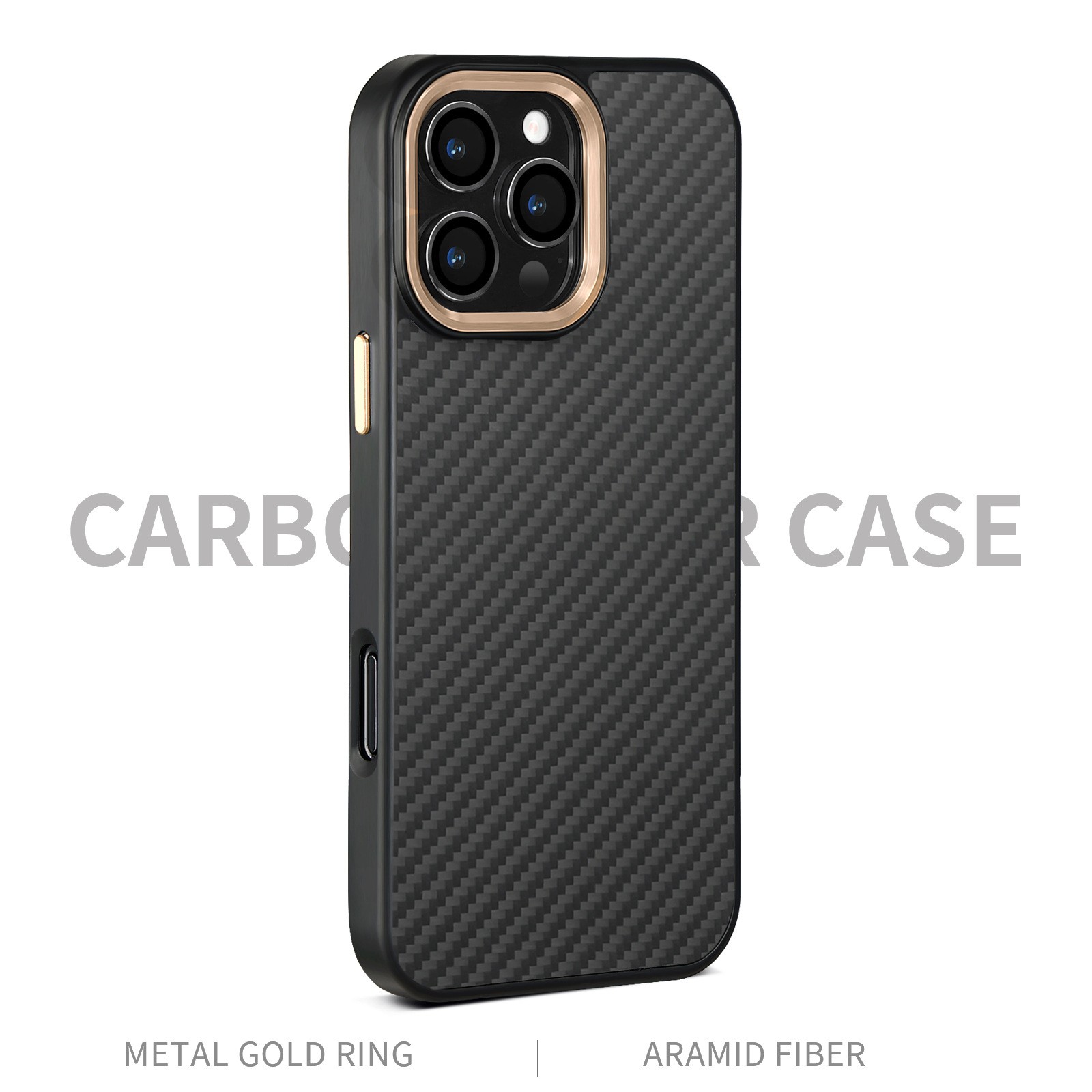 New Metal Frame Kevlar Mobile Phone Shell