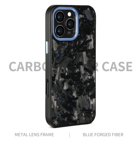 Metal Frame Forged Large Grain Phone Case