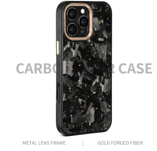 Metal Frame Forged Large Grain Phone Case